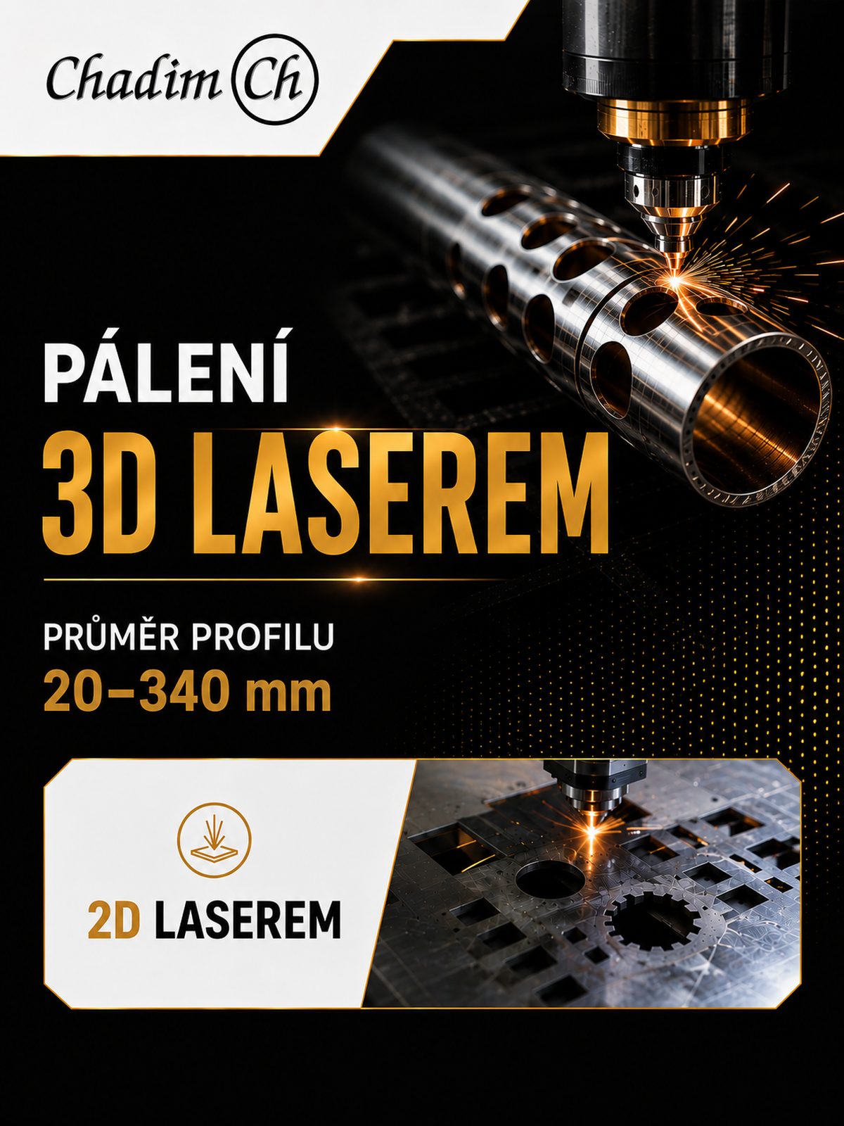 Pálení 3D laserem
